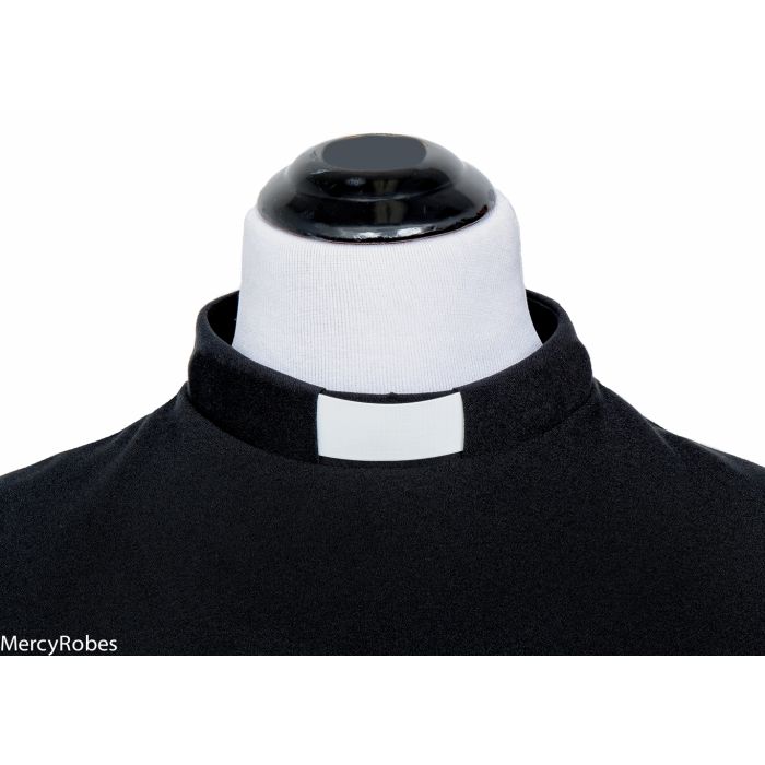 Three Quarter Length Clergy Dress (Black)