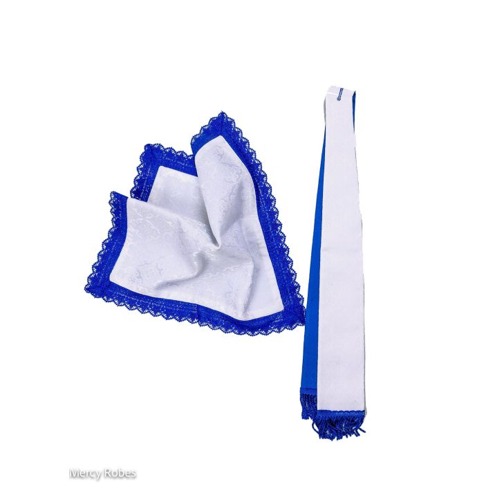 Womens Reversible Stole & Hankie Set 03