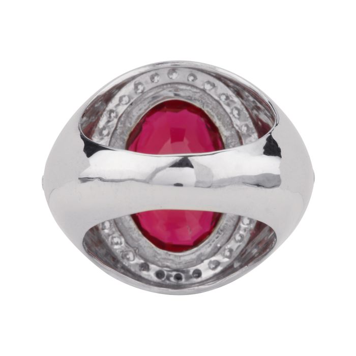 Mens Clergy Apostle Ring MRG2201 (S Red)