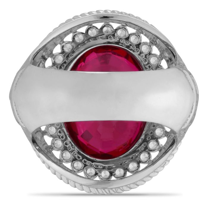 Mens Apostle Clergy Ring Style Mrg2224 (S-Red)