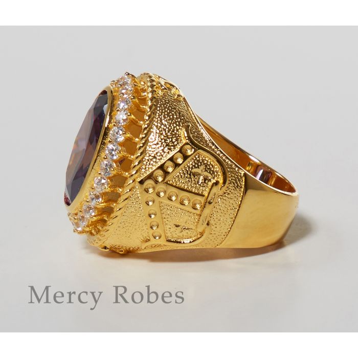 Mens Clergy Bishop Ring Style Subs860 G-P