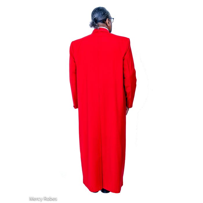 Mens Clergy Long Coat (Red) Mens Clergy Long Coat (Red)