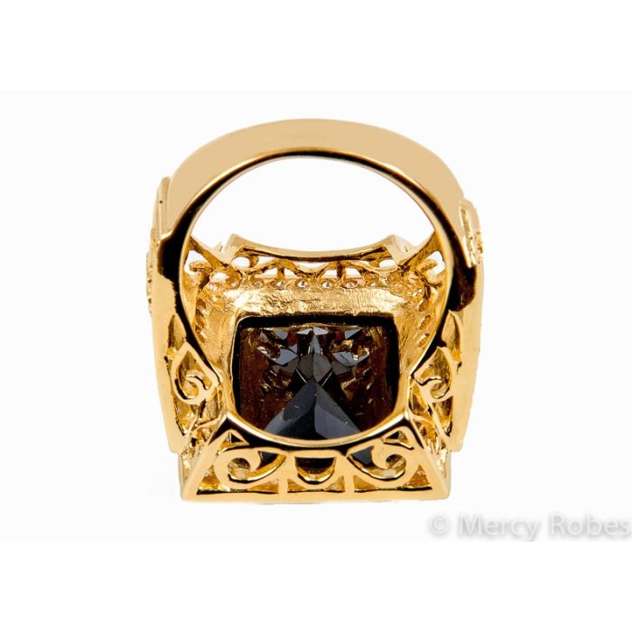 Mens Clergy Ring Style Subs710 G-B