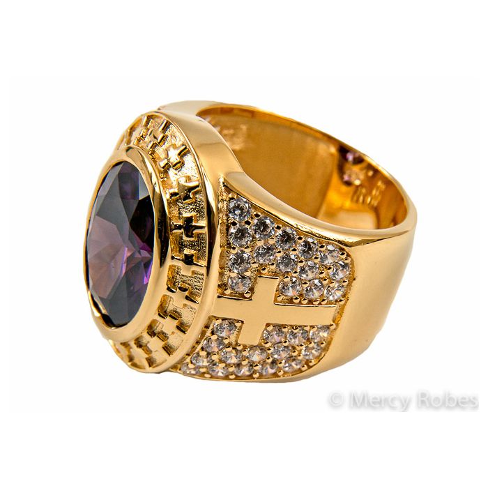 Mens Clergy Ring Style Subs806 (G-P)