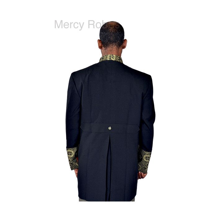 Clergy Jacket 001 (Black/Gold Lt)