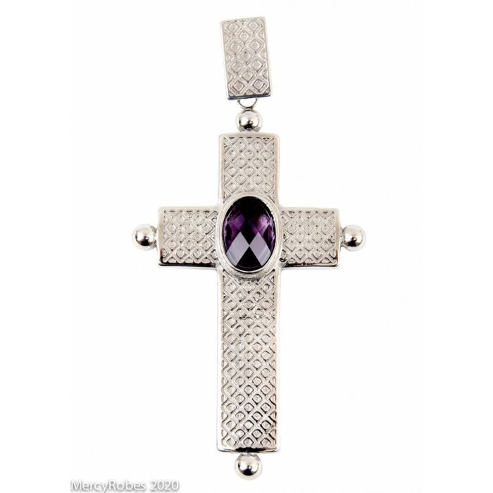 Pectoral Cross With Chain Style Subt2020 Sp - Elegant Design