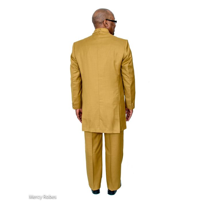 Mens Preaching Jacket & Pants Style Mer2023 (Gold)