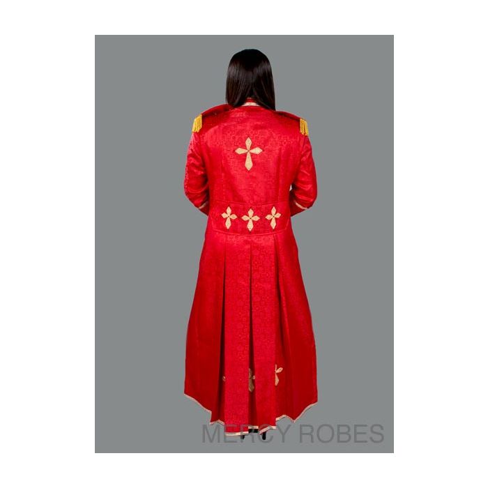 Womens Robe Style Msrati 2014 (Red/Gold LT)