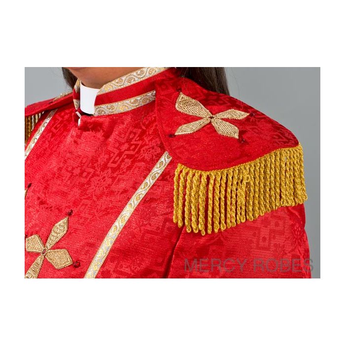 Womens Robe Style Msrati 2014 (Red/Gold LT)