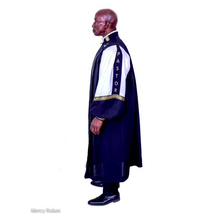 Pulpit Robe Style Ppr202411 (NAVY BLUE)