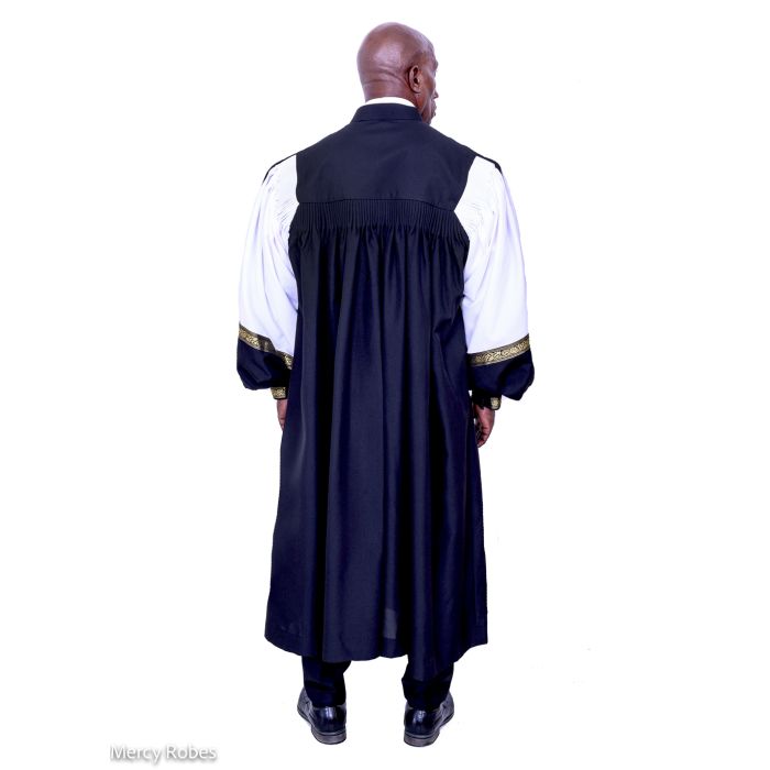 Pulpit Robe Style Ppr202411 (NAVY BLUE)