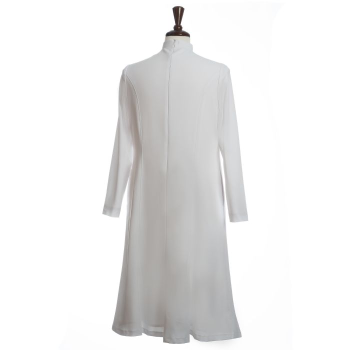 slim fit dress slacks Aspen Puff Sleeve Eyelet Mini Dress main image 0