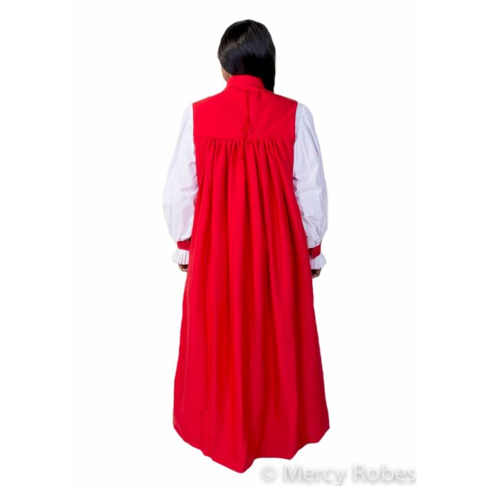 chinese dress ladies September modest maxi dress in fall frenzy-final sale  JanieLanie