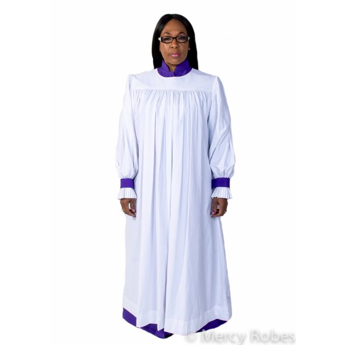 Womens Bishop Vestment (A) Roman Purple
