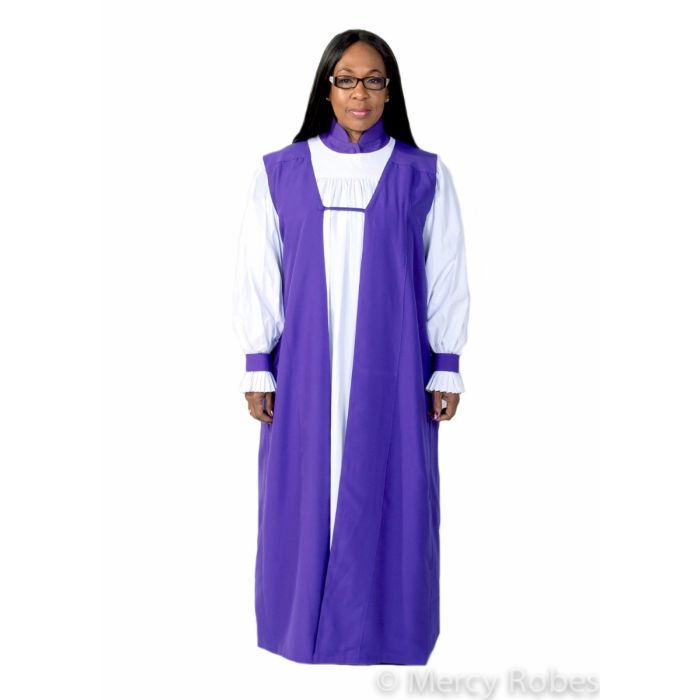 Womens Bishop Vestment (A) Roman Purple