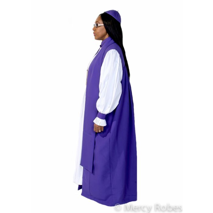 Womens Bishop Vestment (A) Roman Purple