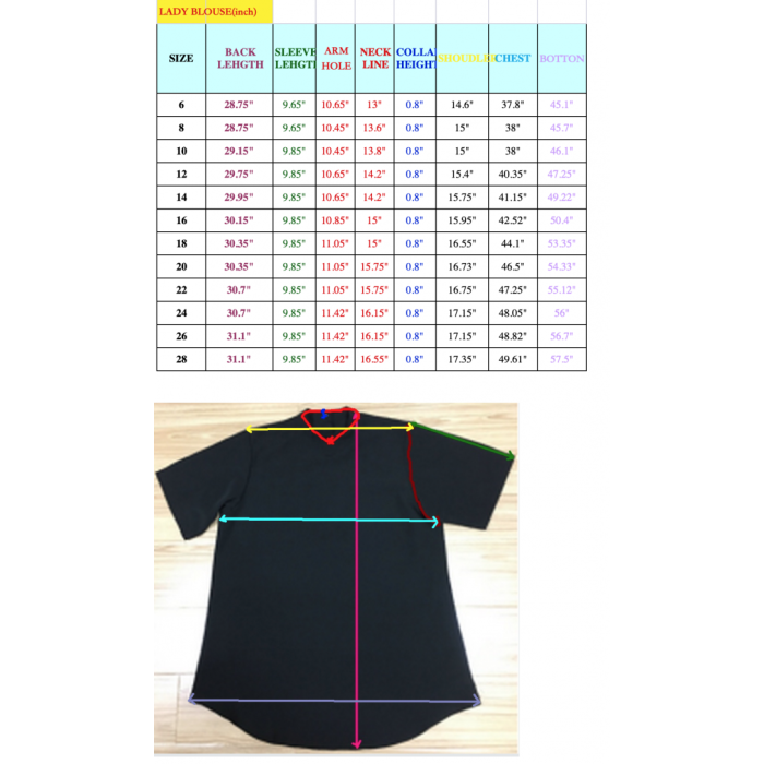 Womens Short Sleeves Fabric Tab Clergy Blouse (Roman Purple) 01