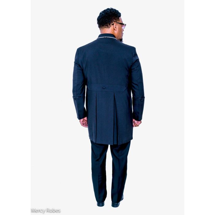 Clergy Short Robe Style Jacket Csr001 (Black)