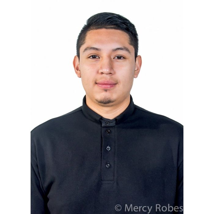 Mens Clergy Polo Short Sleeves Tab Collar Shirt (Black)