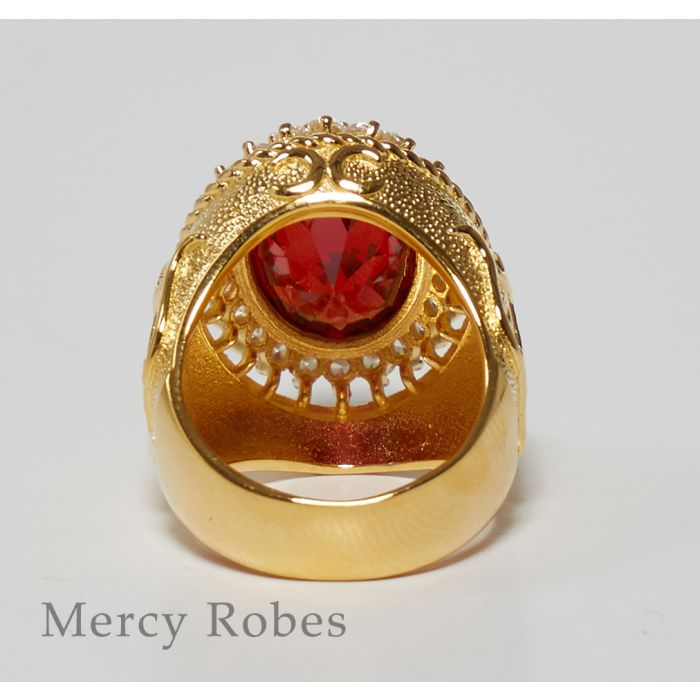 Mens Clergy Apostle Ring Style Subs860 G-R