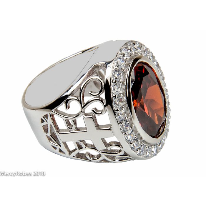 Mens Bishop/Apostle Clergy Ring Style Subs974 (S R)