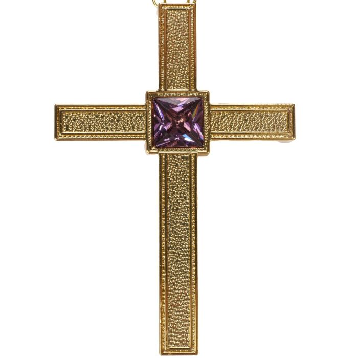 Womens Pectoral Cross With Chain Subs788 (G P)