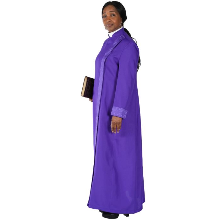 Womens Robe Style LR101 (Roman Purple)