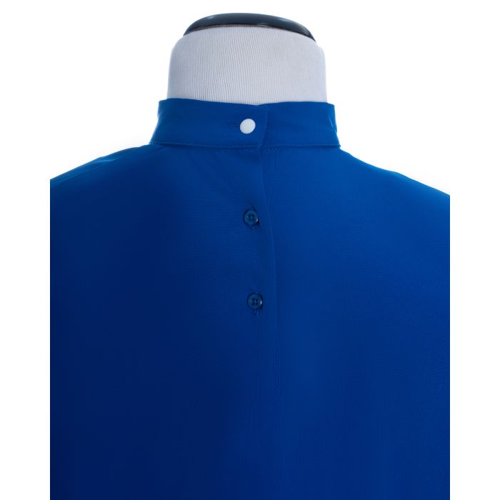 royal blue dress shirt women's Iris Royal Blue Classic Fit Linen Shirt main image 1
