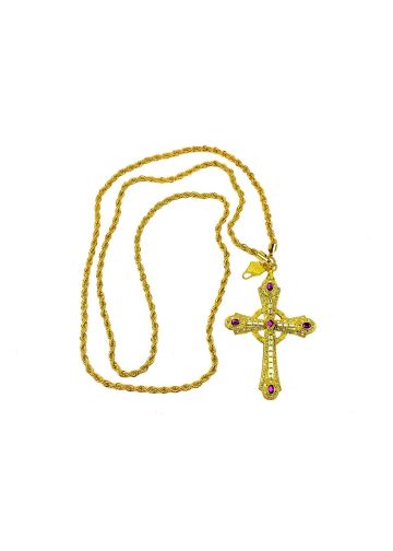 Bishop Chain With Pectoral Cross Style (Subs339-Juvi450 GP)