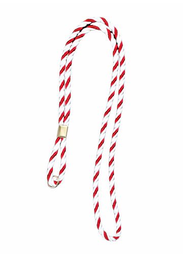 Clergy Cord (White/Red)