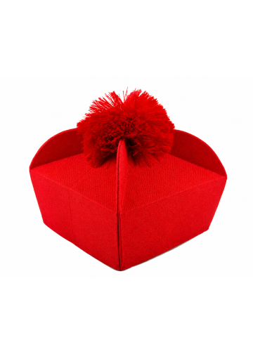3 Wing Biretta (Red)