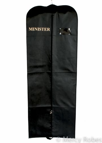 Robe Bag Minister (Black)