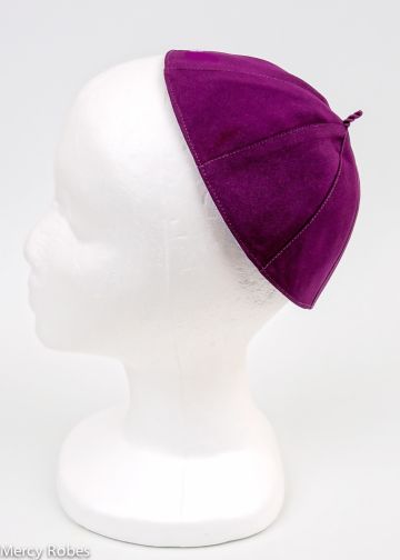 Zucchetto (Red/Purple )