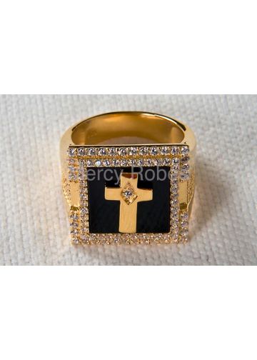 Clergy Ring Anm055 (Black)