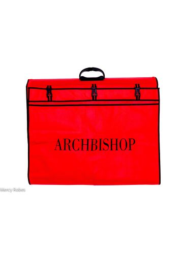 Archbishop Vestment Carrying Bag (Red/Black)