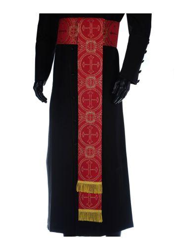 Band Cincture Style 102024 (Red/Gold Lt)