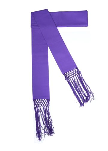 Band Cincture Style ITA2025 With Knotted Fringe (Roman Purple) Imported
