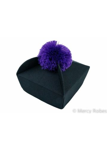 3 Wing Biretta (Black/Purple)