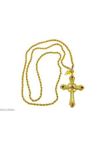 Bishop Chain With Pectoral Cross Style (Subs339-Juvi450 Gp)