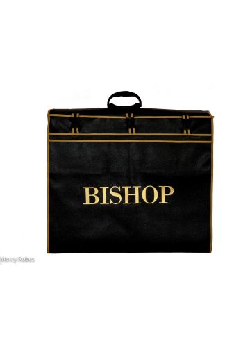 Bishop Leather Vestment Carrying Bag (Black/Gold)