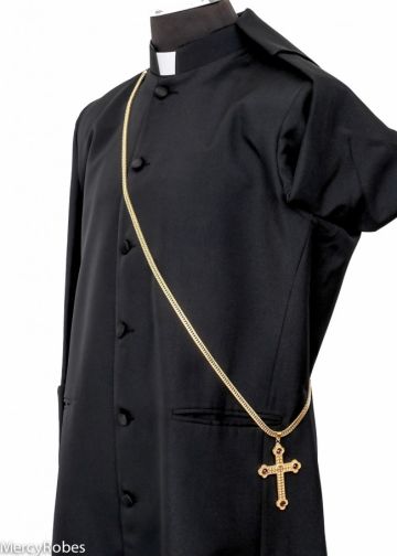 Bishop Pectoral Cross & Chain Style Subs 8000 Gp