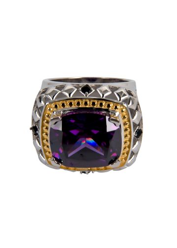 Bishop Clergy Ring Subs166 (S-Purple)