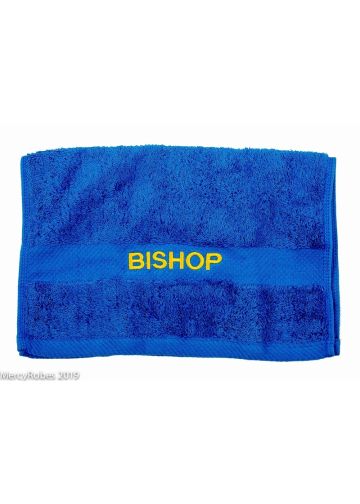 Preaching Hand Towel Bishop (Royal/Gold)