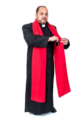 Traditional Bishop Scarf (Red)