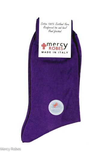 Bishop Socks Art1070/88 (Purple)