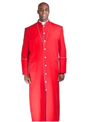 Clergy Robe Bpa101 (Red/White)