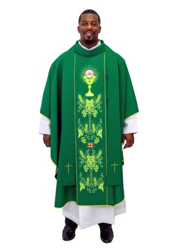 Chasuble Style SMQ-0190 (Green)