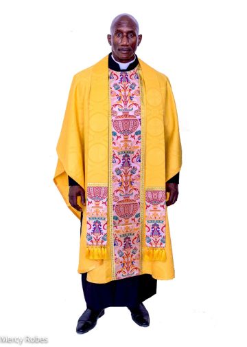 Chasuble & Stole Style MR4000 (Yellow Gold Lt/Tapestry)