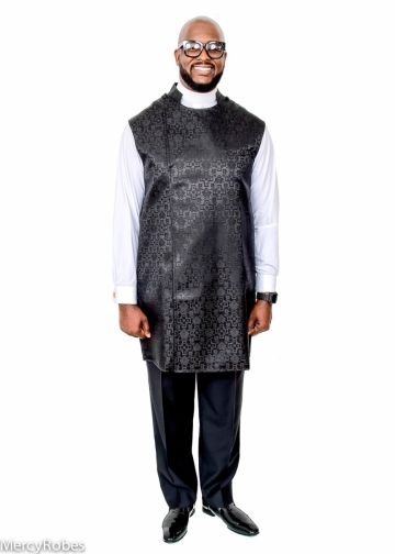 Clergy Apron (Black 2nd LT)
