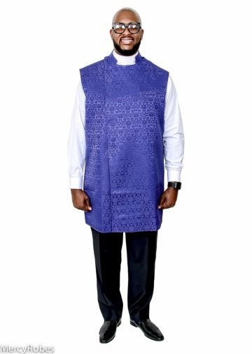 Clergy Apron (Roman Purple 2nd LT)